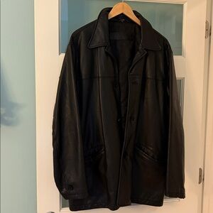 Kenneth Cole Reaction Leather Jacket (XL)